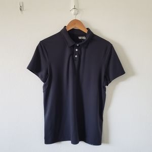 Barbell Clothing black soft polo